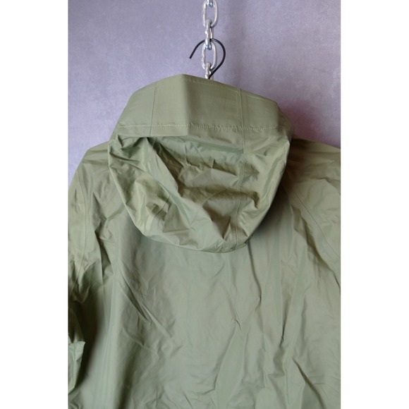 Patagonia H2No Men's Rain Jacket Green Hooded Waterproof Outdoor Size M EUC - Picture 7 of 13